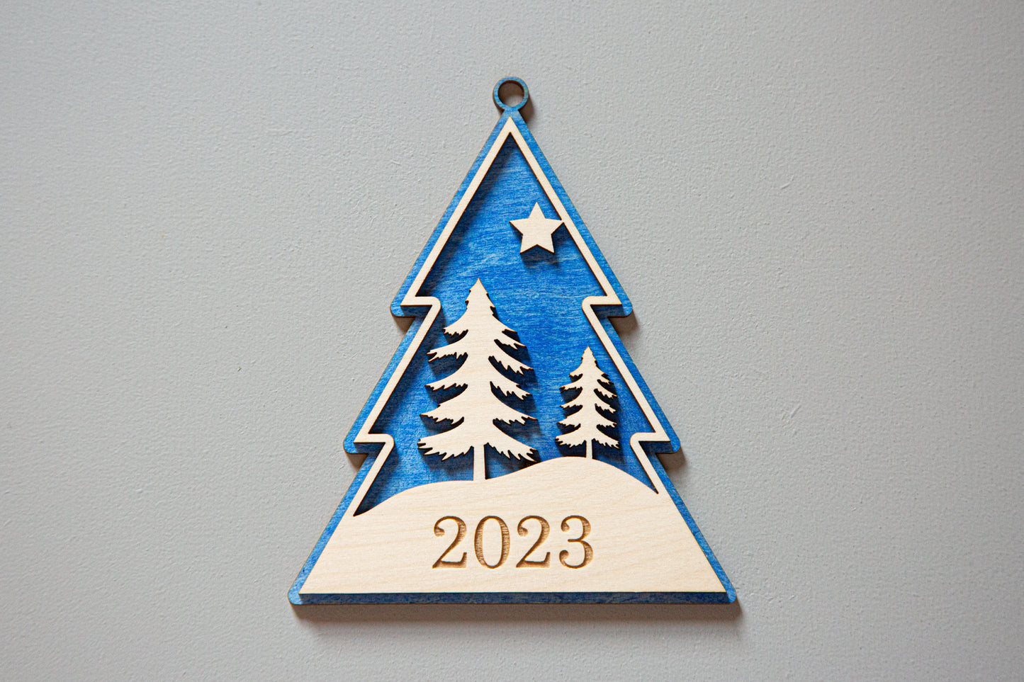 Personalized Tree Christmas Ornament