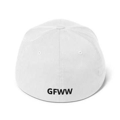 Flexfit Branded Hat - White